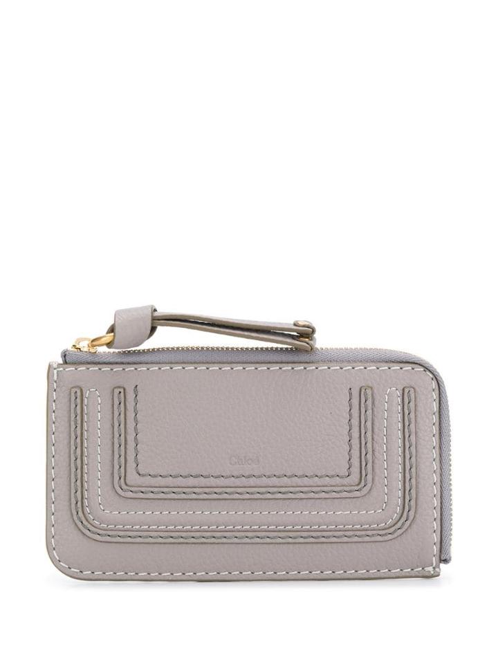 Chloé Marcie Card Holder - Grey