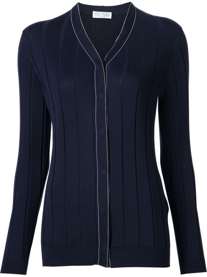 Brunello Cucinelli Concealed Fastening Cardigan