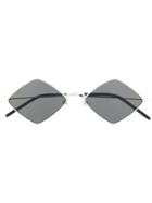 Saint Laurent Eyewear Diamond-shape Sunglasses - Black
