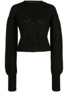 Voz Diamante Sweater - Black