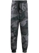 Adidas Camouflage Track Trousers - Grey