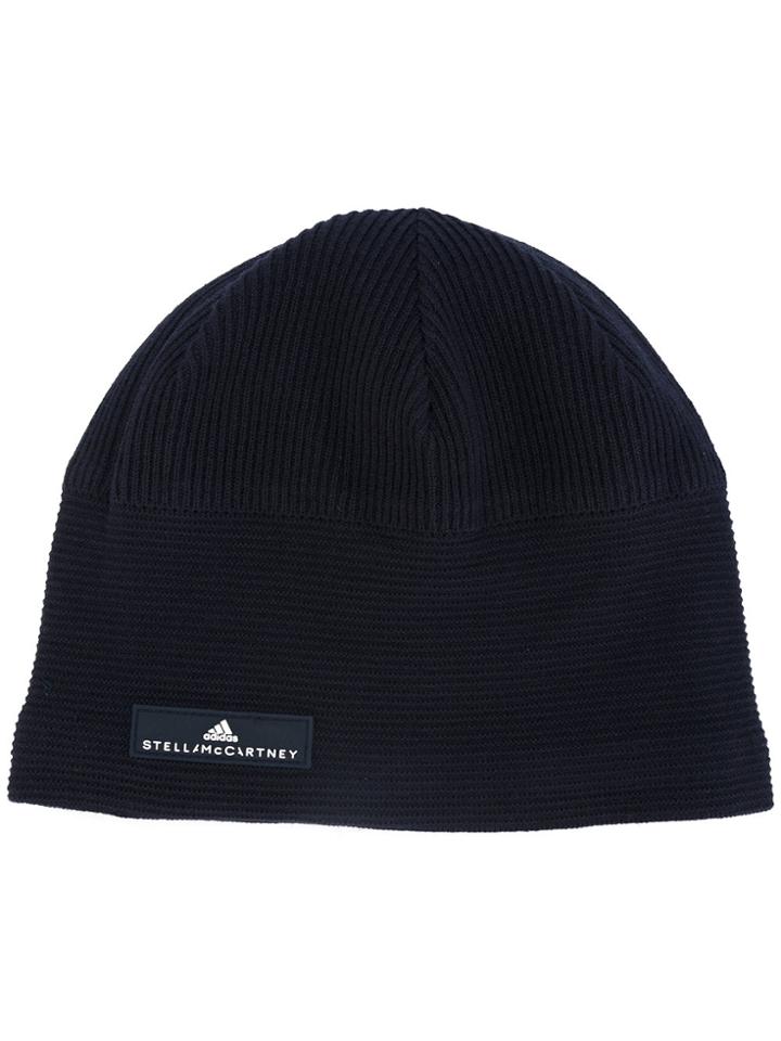 Adidas By Stella Mccartney Run Beanie Hat - Blue