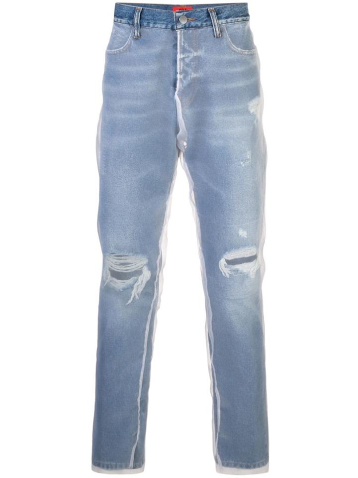 424 Distressed Slim-fit Jeans - Blue