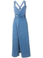 Christian Wijnants Orab Cropped Jumpsuit - Blue