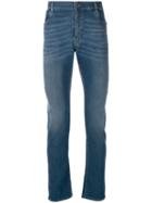 Billionaire Distressed Straight-leg Jeans - Blue
