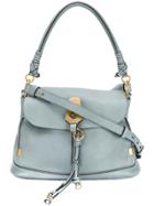 Chloé Owen Bag With Flap - Blue