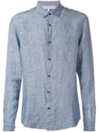 Orlebar Brown Morton Shirt, Men's, Size: L, Blue, Linen/flax