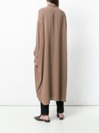 Dusan Long Shirt Dress - Brown