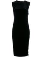 Tom Ford Zipped Sleeve Midi Dress - Black