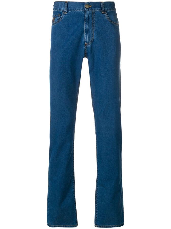 Canali Straight Jeans - Blue