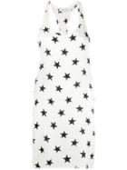 Faith Connexion Stars Print Tank Top, Women's, Size: Small, White, Silk