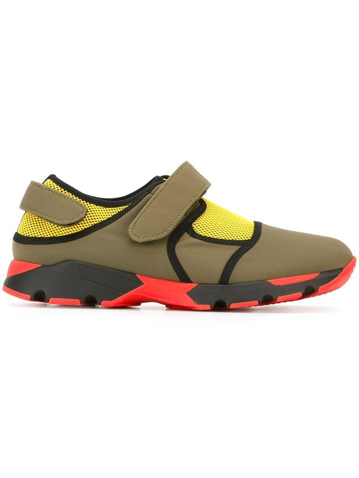 Marni Neoprene Panelled Sneakers