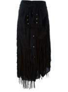 Faith Connexion Fringed Skirt