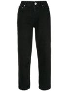 Matthew Adams Dolan High-rise Fitted Jeans - Black