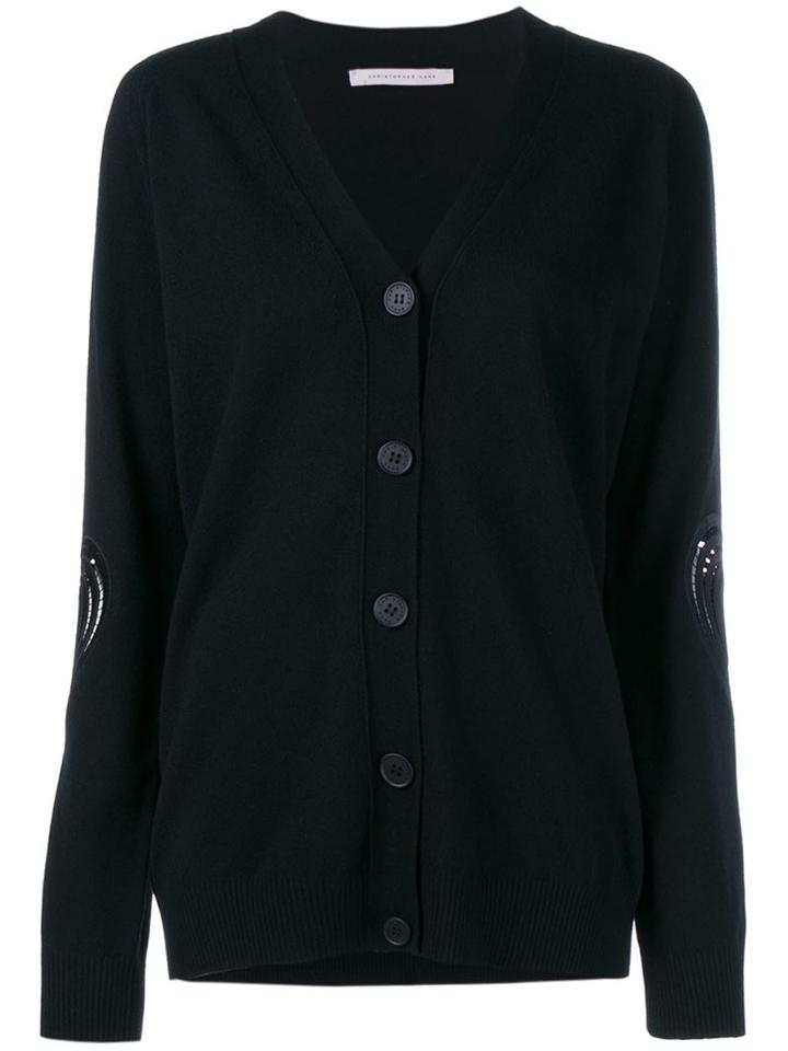 Christopher Kane Knit Cardigan With Heart Details