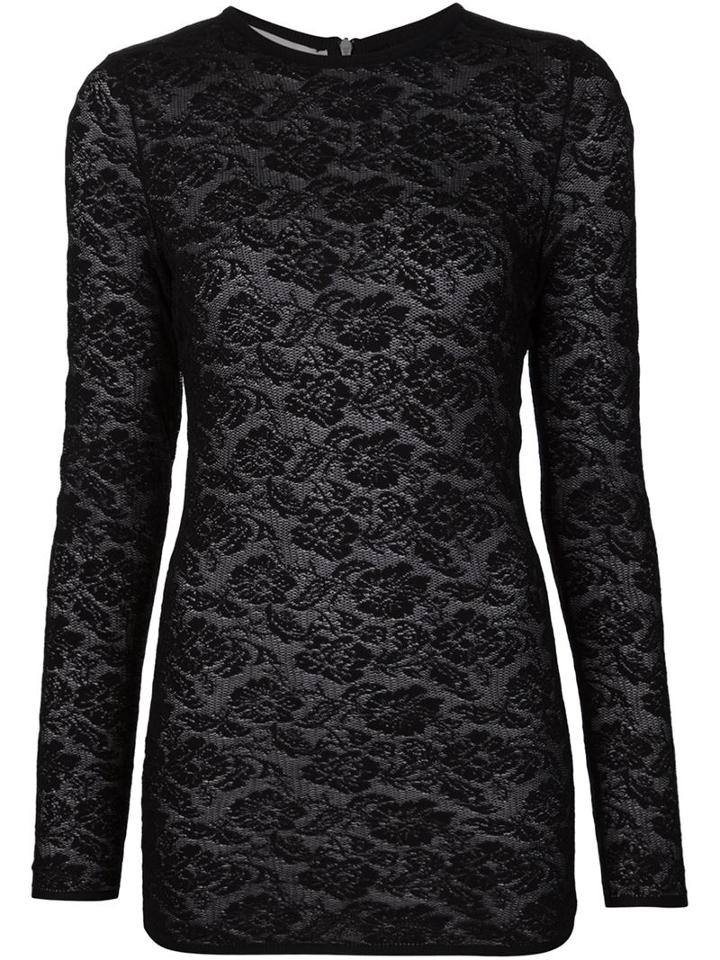 Stella Mccartney Floral Sheer Top