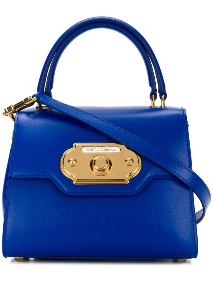 Dolce & Gabbana Welcome Mini Tote Bag - Blue