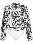 Andrea Marques Printed Shirt Body - Unavailable