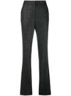 Redemption Flared Tailored Trousers - Black