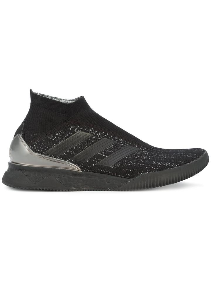 Adidas Futuristic Design Sneakers - Black