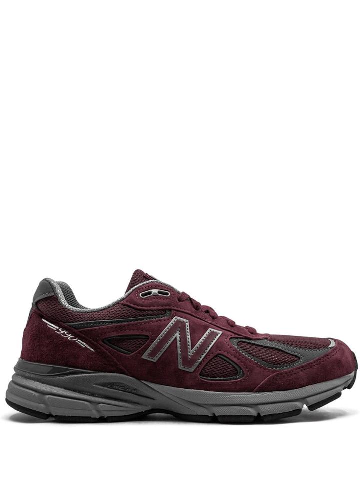 New Balance 990v4 Sneakers - Red