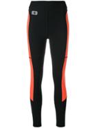 T By Alexander Wang Side Stripe Leggings - Black