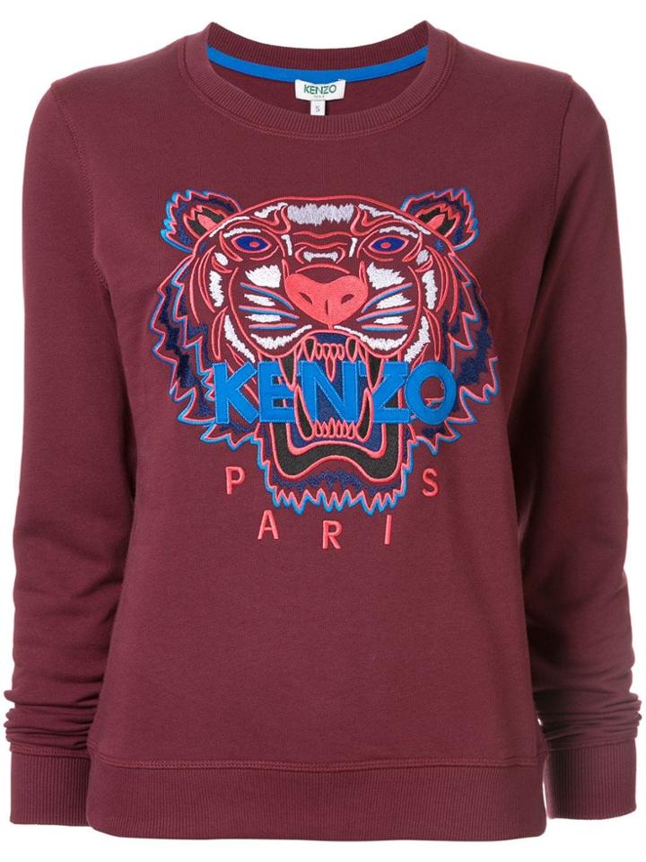 Kenzo Logo Sweatshirt - Purple