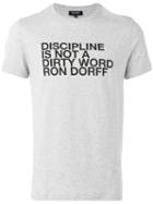 Ron Dorff Discipline T-shirt, Men's, Size: Xl, Grey