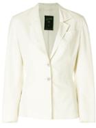 Jean Paul Gaultier Pre-owned Cropped-sleeve Fitted Jacket - Neutrals