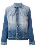 Current/elliott - Faded Denim Jacket - Women - Cotton - 1, Blue, Cotton