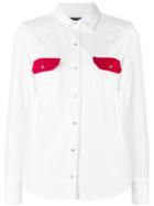 Calvin Klein Jeans Western Lean Contrast Shirt - White