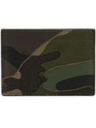 Valentino Valentino Garavani Camouflage Card Holder - Green