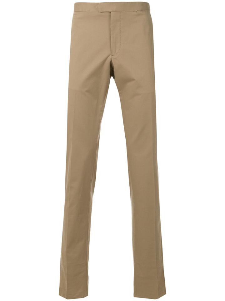 Biagio Santaniello Slim Fit Chinos - Nude & Neutrals
