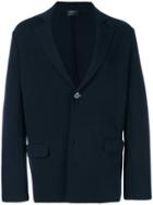 Jil Sander Slim-fit Button Up Jacket - Blue
