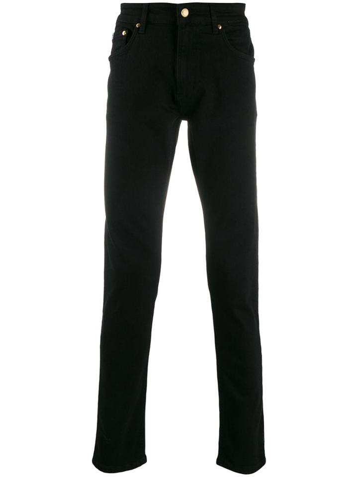 Versace Jeans Couture Slim Fit Chinos - Black