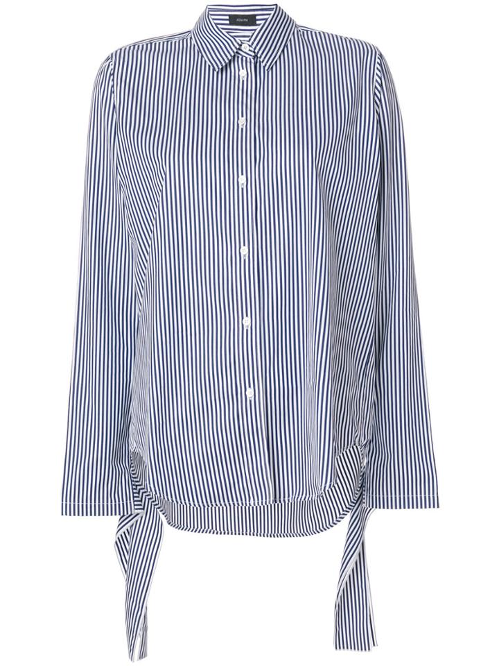 Joseph Striped Shirt - Blue