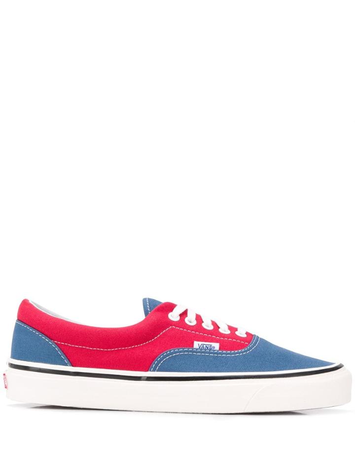 Vans Authentic Colour Block Sneakers - Blue