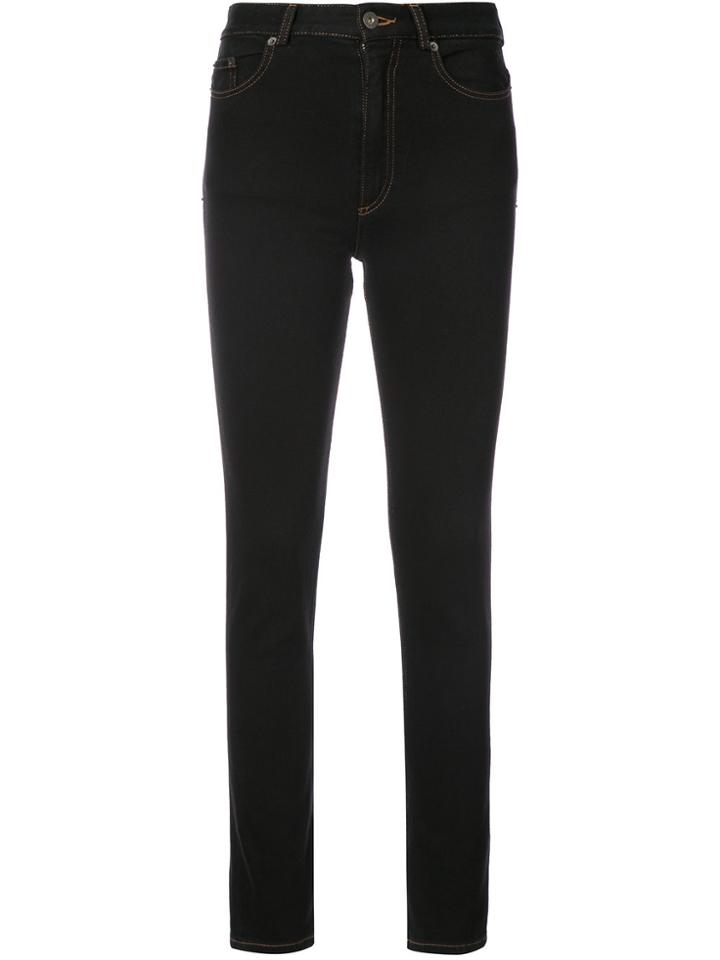 Y / Project Back Cut-out Jeans - Black