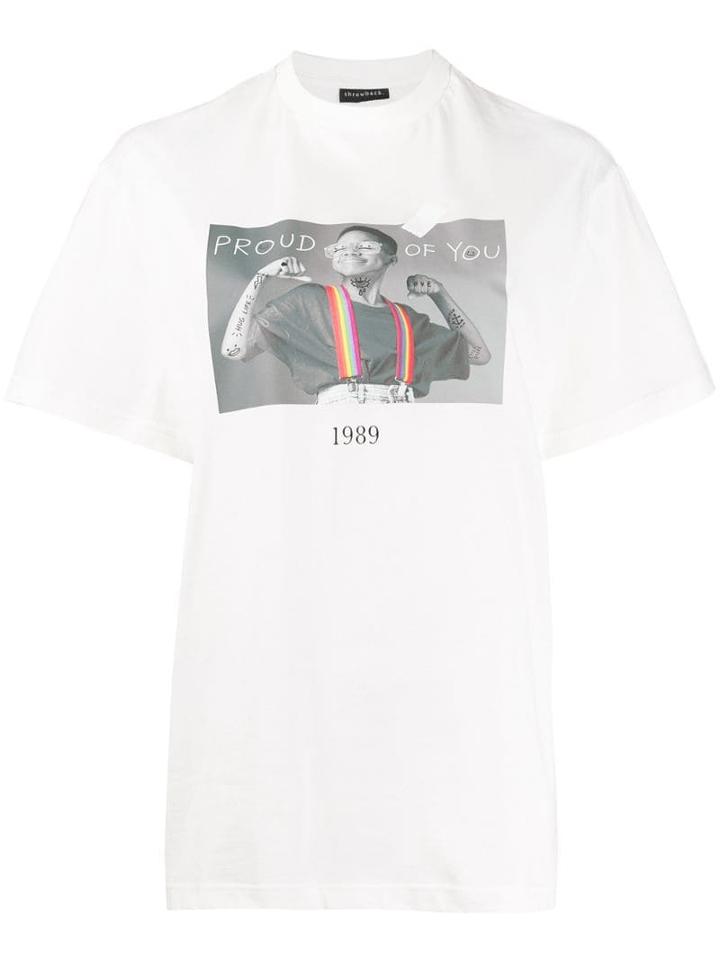 Throwback. 1989 Proud T-shirt - White