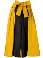 Rosie Assoulin Bicolour Culottes - Yellow