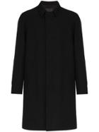 Mackintosh 0003 Trench Wool Coat - Black