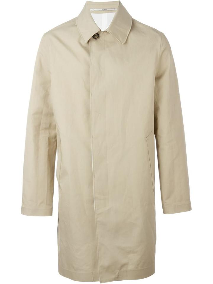 Kenzo Lightweight Raincoat, Men's, Size: L, Nude/neutrals, Cotton