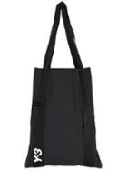 Y-3 Iconic Tote, Adult Unisex, Black, Cotton
