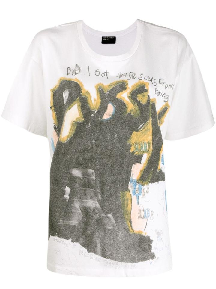 Enfants Riches Déprimés Graphic Print Relaxed-fit T-shirt - White