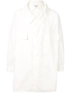 Maison Mihara Yasuhiro Oversized Double Layer Shirt - White