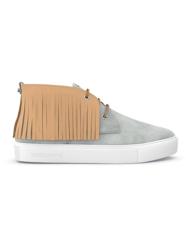 Swear Maltby Mid-top Sneakers - Grey