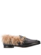 Gucci Pre-owned Horsebit Appliqué Loafers - Black
