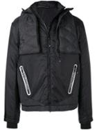 Ea7 Emporio Armani Padded Collar Jacket - Black