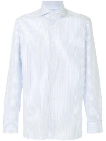 Luigi Borrelli Long Sleeved Shirt - Blue