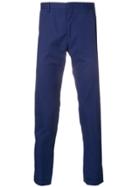Paul Smith Tailored Leg Trousers - Blue